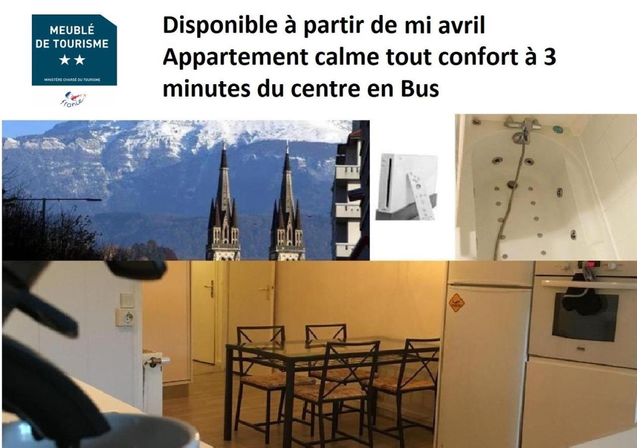 Appart Chartreux Baignoire Massante ,A 3 Minutes Du Centre En Bus! 2 Etoiles Atout France Voiron Eksteriør bilde